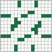 Free online American crossword №20: STRETCHER-BEARER
