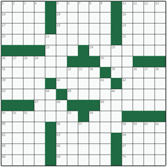 American crossword №33: HETERONOMY
