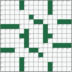 American crossword №35: GRAY AREA

