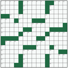 American crossword №89: BISTRO
