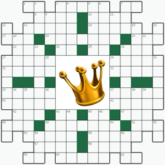 Crossword puzzle №22: CROWN
