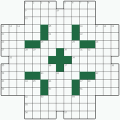 Crossword puzzle №24: DEVELOPER
