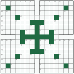 Crossword puzzle №25: TAVERNA
