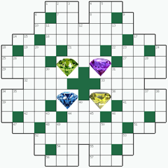 Crossword puzzle №29: DIAMOND
