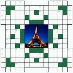 Crossword puzzle №4: PARIS
