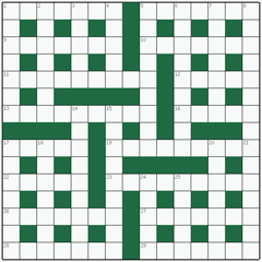 Cryptic crossword №49: PACHYDERM
