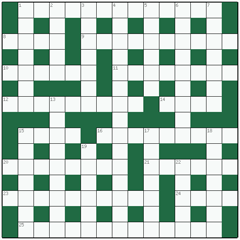 Cryptic crossword №5: NUPTIAL
