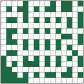 Free online Freeform crossword №7: WEATHERPROOFING
