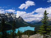 Free online Jigsaw puzzle N01: Mountain valley

