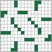 Free online American crossword №12: FORKLIFT TRUCKS

