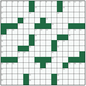 Free online American crossword №25: INTERCHANGEABLE
