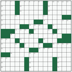 American crossword №27: SYMPATHETIC
