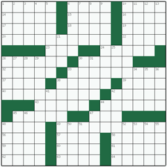 American crossword №32: MELANCHOLY
