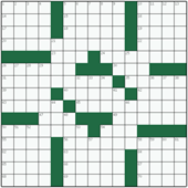 Free online American crossword №33: HETERONOMY
