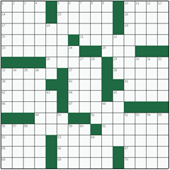 Free online American crossword №35: GRAY AREA
