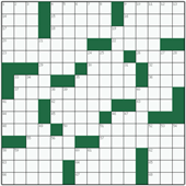 Free online American crossword №41: DISINTERESTED
