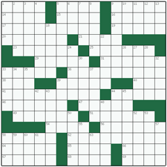 American crossword №44: SPAGHETTI
