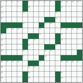 Free online American crossword №46: VANILLA ICE CREAM
