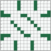 Free online American crossword №47: DRAINING BOARD
