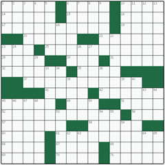 American crossword №49: STEREOSCOPY

