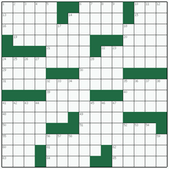 American crossword №5: ERASER
