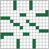 Free online American crossword №52: ROCKET LAUNCHER
