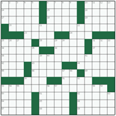 Free online American crossword №58: MARKET RESEARCH
