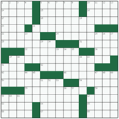 Free online American crossword №59: BODY STOCKINGS
