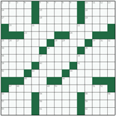 Free online American crossword №66: SALT-AND-PEPPER
