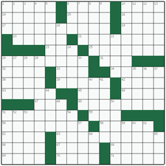 American crossword №67: TRUELOVE
