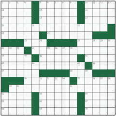 American crossword №70: SELF-EMPLOYMENT
