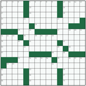 Free online American crossword №70: SELF-EMPLOYMENT
