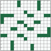 Free online American crossword №71: STOMPER

