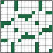 Free online American crossword №72: GAMBOL
