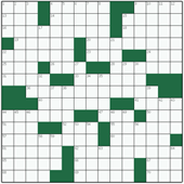 Free online American crossword №73: TRIPTYCH
