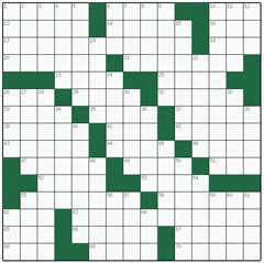 American crossword №82: PORTFOLIOS
