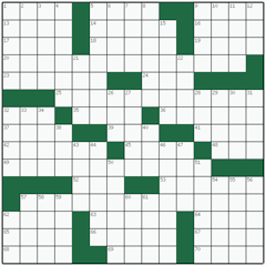 American crossword №85: STEELWORKERS
