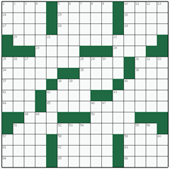 Free online American crossword №90: CHINESE WALL
