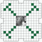 Free online Crossword puzzle №15: ZEBRA
