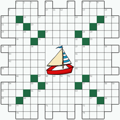 Crossword puzzle №23: BOAT

