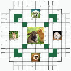 Crossword puzzle №8: ANIMALS
