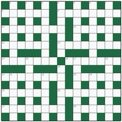Cryptic crossword №11: FUNCTION

