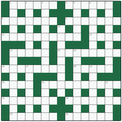 Cryptic crossword №22: SURVEYING
