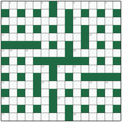 Cryptic crossword №30: SAVANNA

