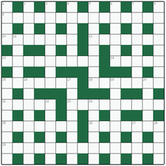 Cryptic crossword №31: PEREGRINE FALCON
