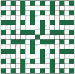 Cryptic crossword №35: TOMORROW
