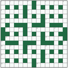 Cryptic crossword №37: SUPERHERO
