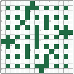 Cryptic crossword №39: PHANTOM
