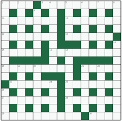 Cryptic crossword №45: ECONOMY
