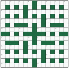 Cryptic crossword №48: SUNRISE
